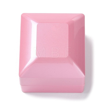 Rectangle Plastic Ring Storage Boxes CON-C020-02G-1