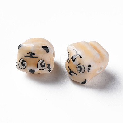 Handmade Porcelain Beads PORC-T007-20C-1