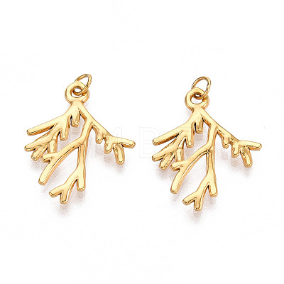 304 Stainless Steel Pendants STAS-N115-10G-1