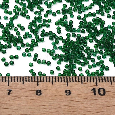 15/0 Transparent Czech Glass Seed Beads SEED-N004-004-08-1