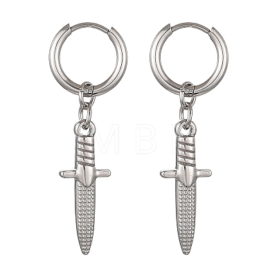 304 Stainless Steel Hoop Earrings for Women EJEW-JE07210-1