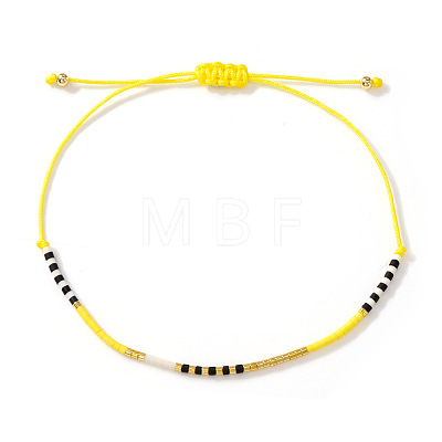 Bohemian Glass Seed Bead Braided Bracelets LS-WO6368-13-1