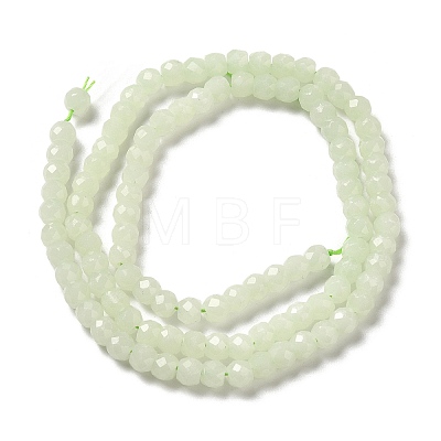 Synthetic Luminous Stone Beads Strands G-C086-01B-08-1