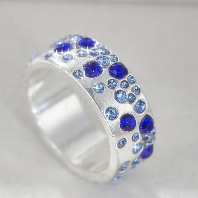 Alloy Rhinestone Finger Rings FS-WG159B5-02-1