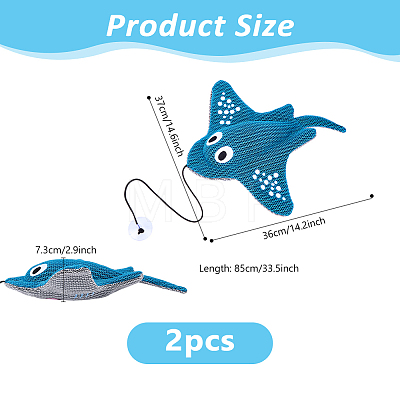 Polyester & PP Cotton Bathtub Water Cleaner AJEW-WH0817-086C-1