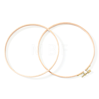 Wood Cross Stitch Embroidery Hoops PW-WG58105-01-1