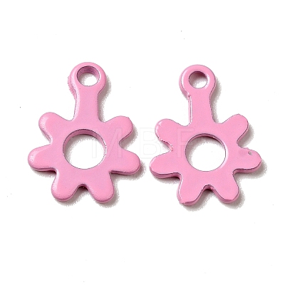 Spray Painted 201 Stainless Steel Charms STAS-G304-22A-1