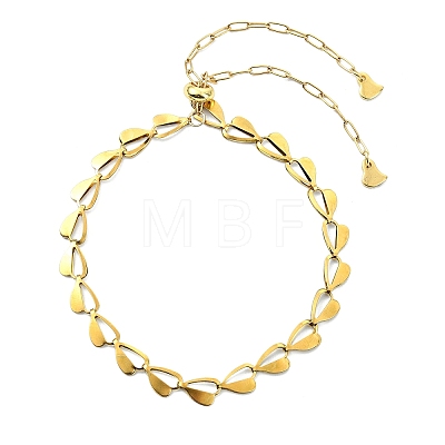 Women's Brass Bracelets BJEW-JB13600-01-1