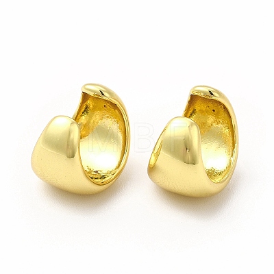 Rack Plating Brass Cuff Earrings for Women EJEW-H091-17G-1