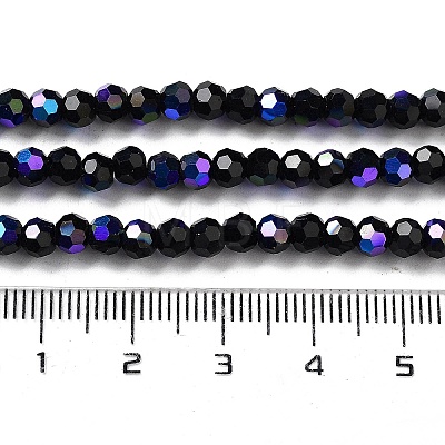 Opaque Glass Beads Strands EGLA-A035-P4mm-L18-1
