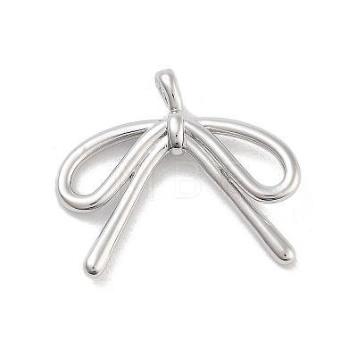 Brass Pave Clear Cubic Zirconia Pendants LS-KK-Z061-20P-01-1