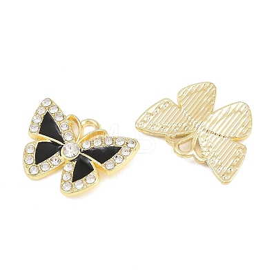 Alloy with Crystal Rhinestone Pendants FIND-C095-11G-1