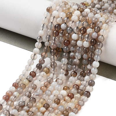 Natural Botswana Agate Beads Strands X-G-G143-A02-02-1