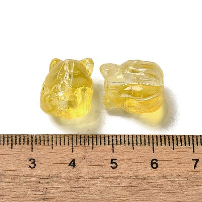 Transparent Glass Beads GLAA-D025-06I-1