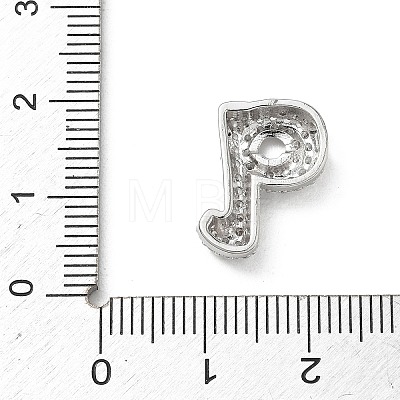 Brass Micro Pave Cubic Zirconia Pendants KK-A300-02P-Q-1