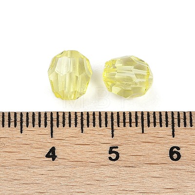 Transparent Acrylic Beads OACR-Q015-01C-1