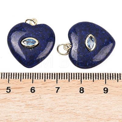 Dyed Natural Sesame Jasper Pendants G-Z134-04D-1