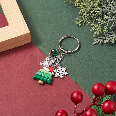 Christmas Theme Resin Keychains KEYC-TA00009-1