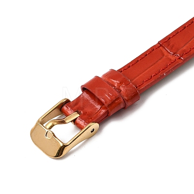 Imitation Leather String Bracelets with Stainless Steel Buckles AJEW-Z053-01A-1