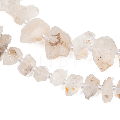 Natural Herkimer Diamond Beads Strands GG-CBA533A-A01-02-1