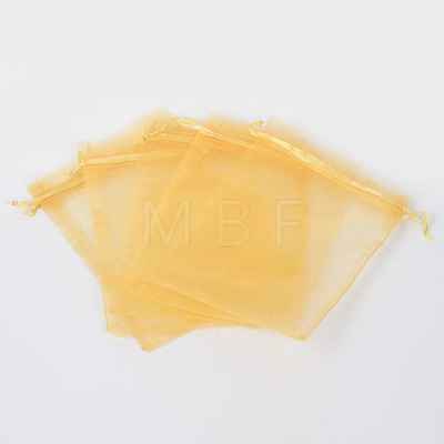 Organza Gift Bags with Drawstring OP-R016-13x18cm-15-1
