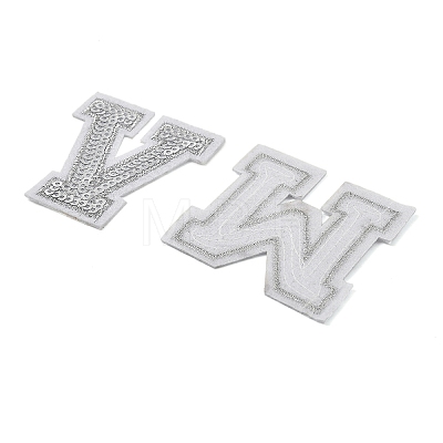 26Pcs Polyester Clothing Patches DIY-XCP0003-36-1