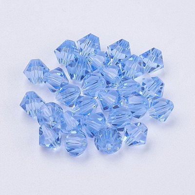 Imitation Austrian Crystal Beads SWAR-F022-6x6mm-211-1