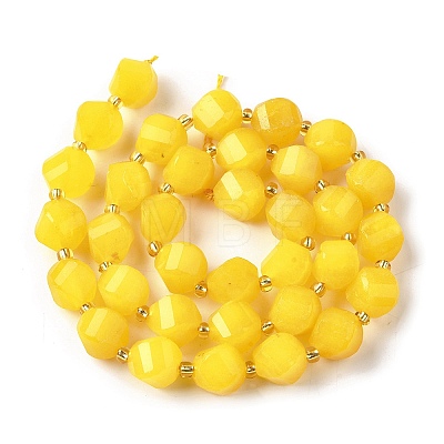Natural Quartz Dyed Beads Strands G-U023-A02-05-1