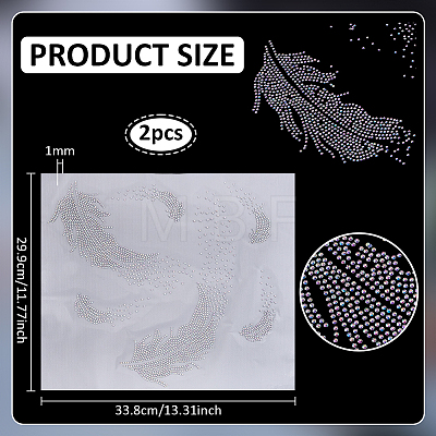 Glitter Hotfix Rhinestone DIY-WH0759-45-1