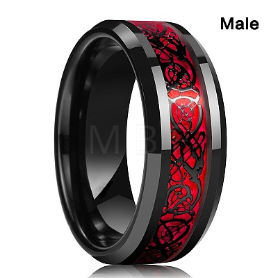 Dragon Alloy Finger Rings for Men FS-WGF8AF7-01-1