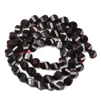 Natural Garnet Beads Strands G-P611-C28-01-1