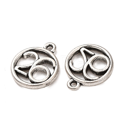 Tibetan Style Alloy Pendants FIND-C094-31A-AS-1