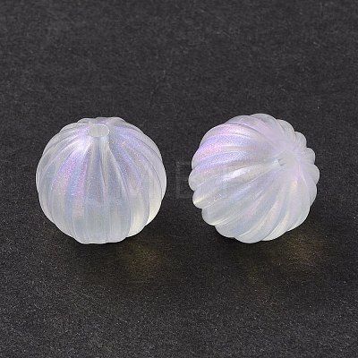 Transparent Acrylic Beads OACR-P007-19-1