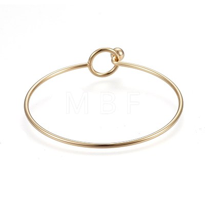 304 Stainless Steel Bangles BJEW-F354-11G-1