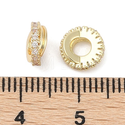 Brass Spacer Beads KK-Z094-14G-1