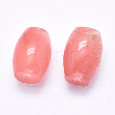 Other Watermelon Stone Glass Beads G-P384-U04-1