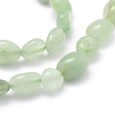 Natural Green Aventurine Beads Strands G-K230-05B-1