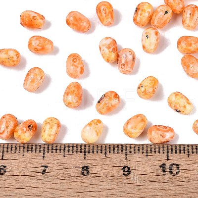 Picasso Glass Seed Beads SEED-N012-10B-1