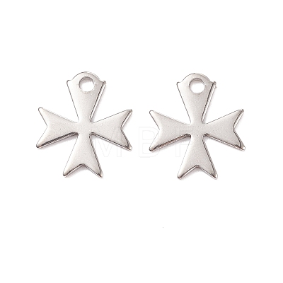 Non-Tarnish 304 Stainless Steel Charms STAS-C043-49P-01-1