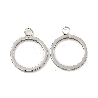 Non-Tarnish 304 Stainless Steel Pendants STAS-P356-13P-1