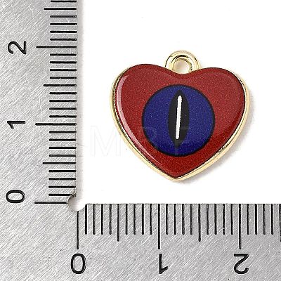 Printed Alloy Pendants ENAM-F160-06A-G-1