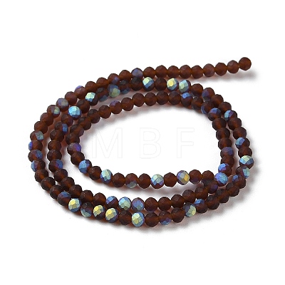 Imitation Jade Glass Beads Strands EGLA-A034-T3mm-MB02-1