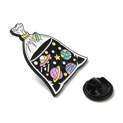 Starry Sky Universe Theme Alloy Brooches JEWB-I032-13EB-01-1