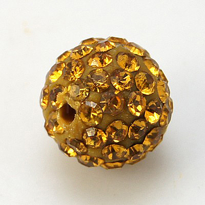 Pave Disco Ball Beads RB-H258-10MM-203-1