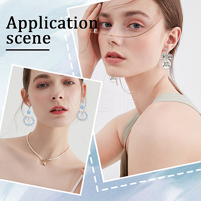 20Pcs Brass Clip-on Earring Findings KK-SC0004-81P-1