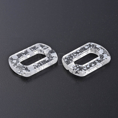 Transparent Acrylic Linking Rings OACR-N009-017A-15-1