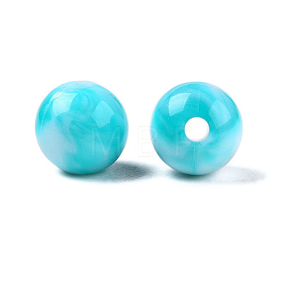 Opaque Acrylic Beads SACR-R853-10mm-213-1