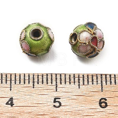 Handmade Cloisonne Beads CLB-O001-M07-04-1