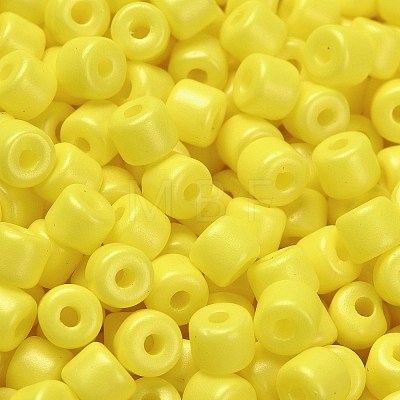 Baking Paint Pearlized Glass Seed Beads SEED-C001-04A-10-1