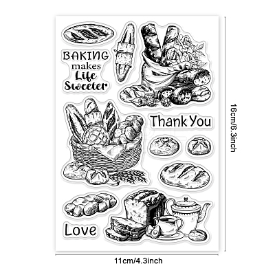 Custom PVC Plastic Clear Stamps DIY-WH0448-0596-1